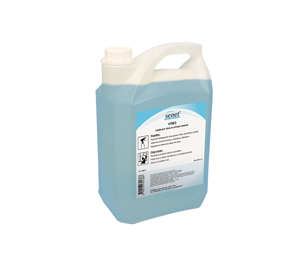 Liquide nettoyant vitre - 5L