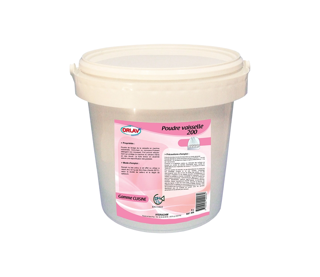 Poudre Lave-Vaisselle Professionnelle - 10kg