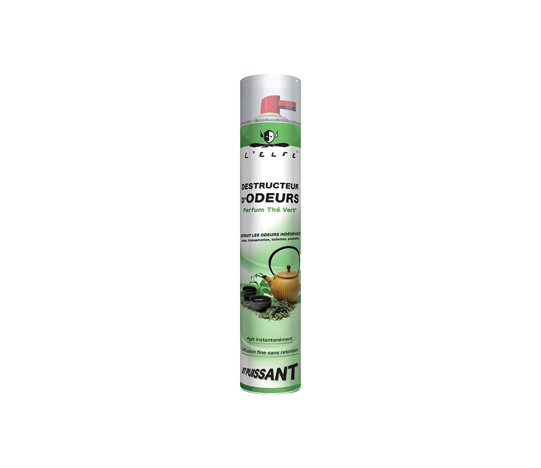 Destructeur d'odeurs thé vert L'ELFE 750 ml