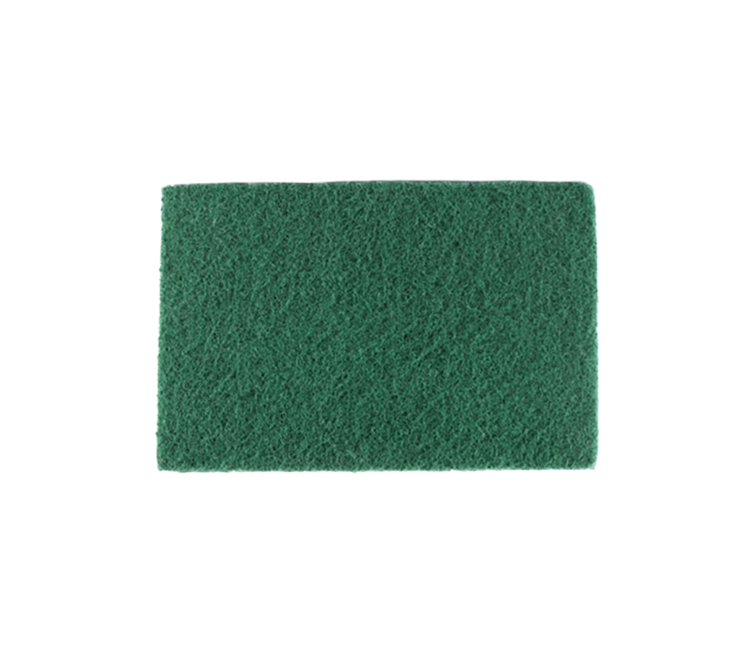 Tampon abrasif vert 15cmx23cm - x10