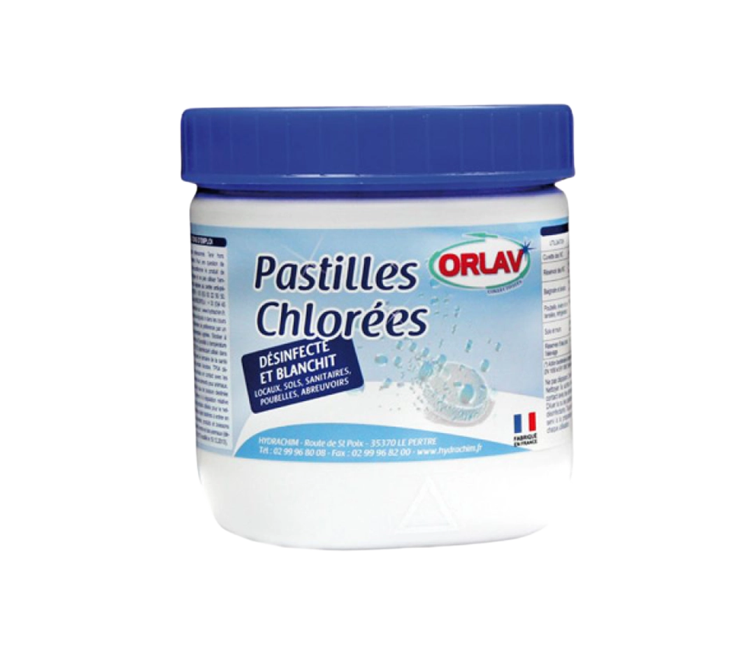 Pastille de javel chlorée - 510g