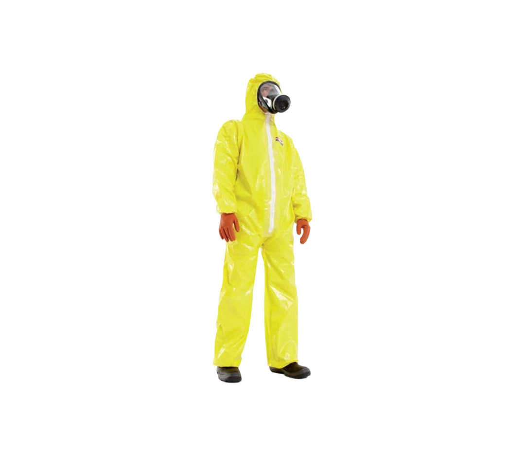 Combinaison étanche jaune 100µ - Taille S