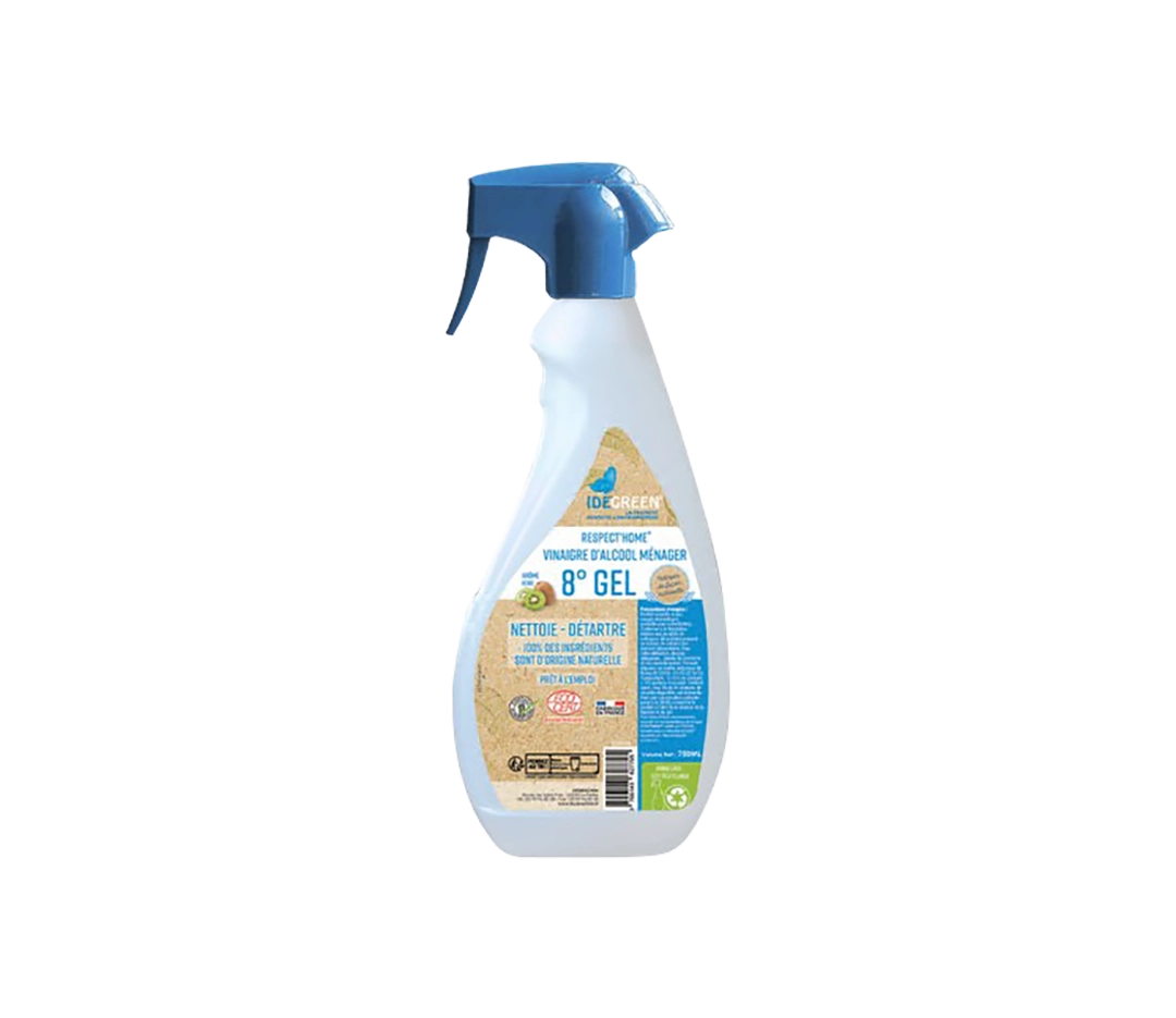 Vinaigre ménager Kiwi IDEGREEN 8% - 750ml
