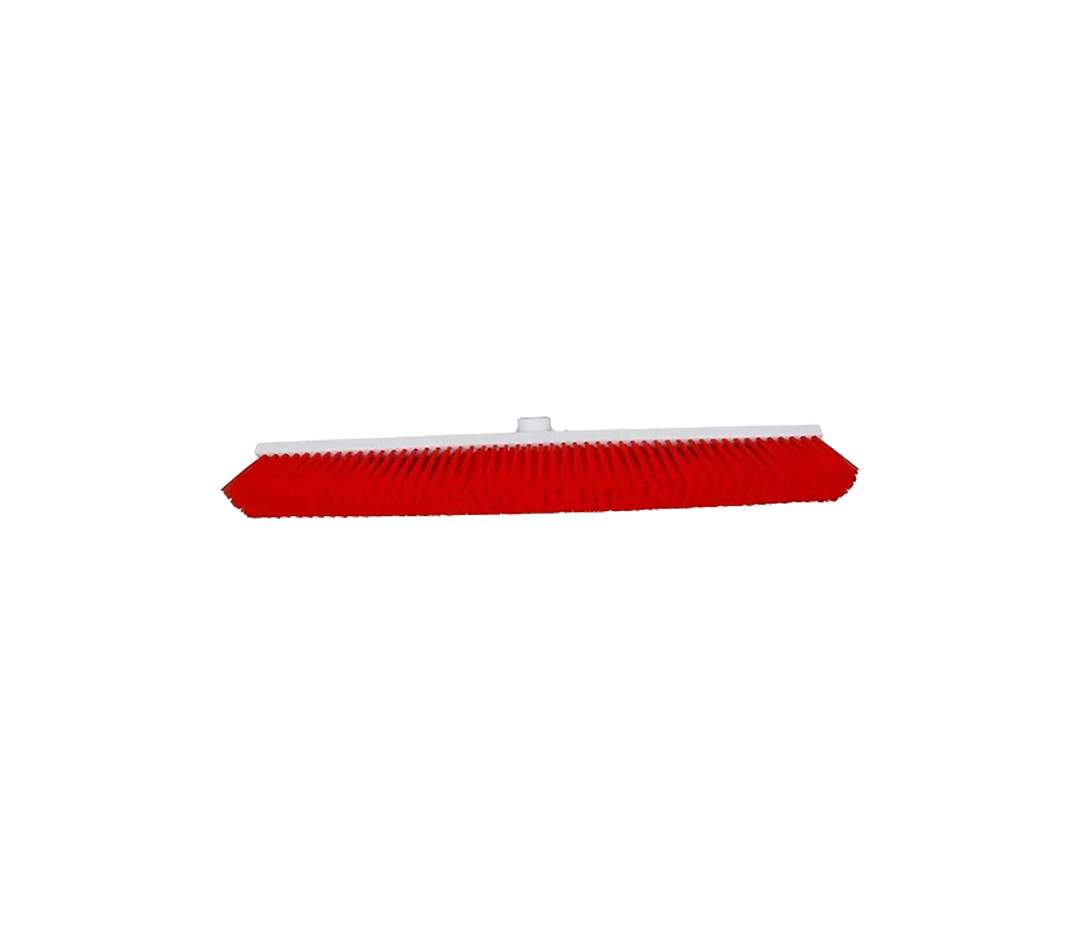 Balai 1/2 dur rouge - 45cm