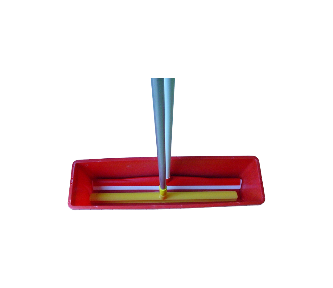 Hygien'bac : Bac de désinfection rouge