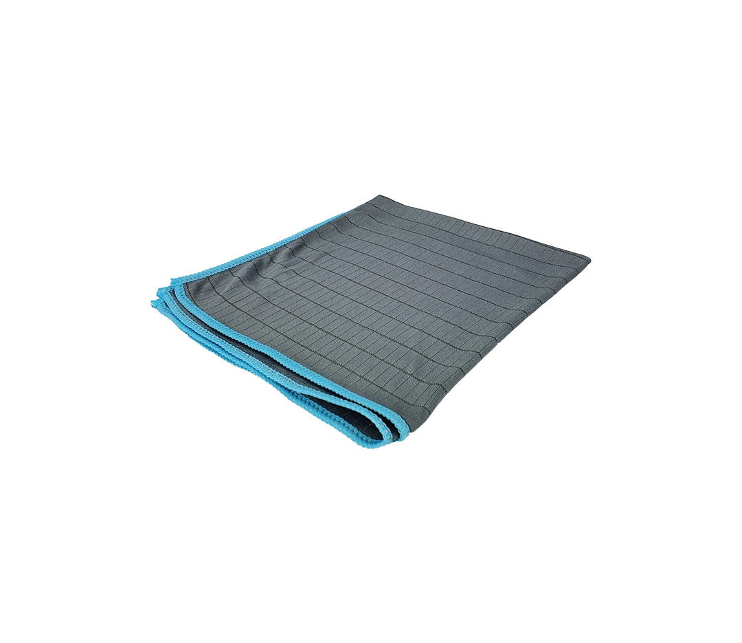 Lavette micro vitre TOP GLASS grise : x5