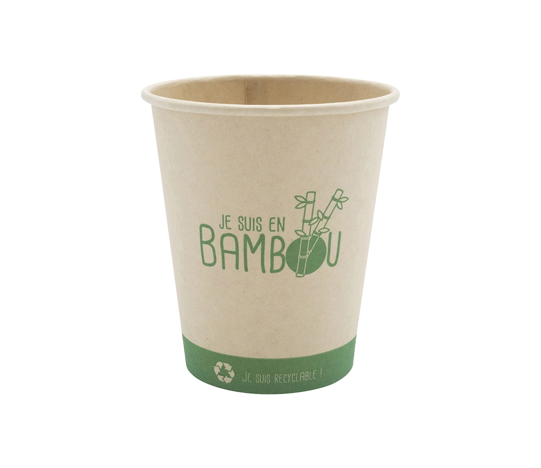 Gobelets Bambou 25cl x50