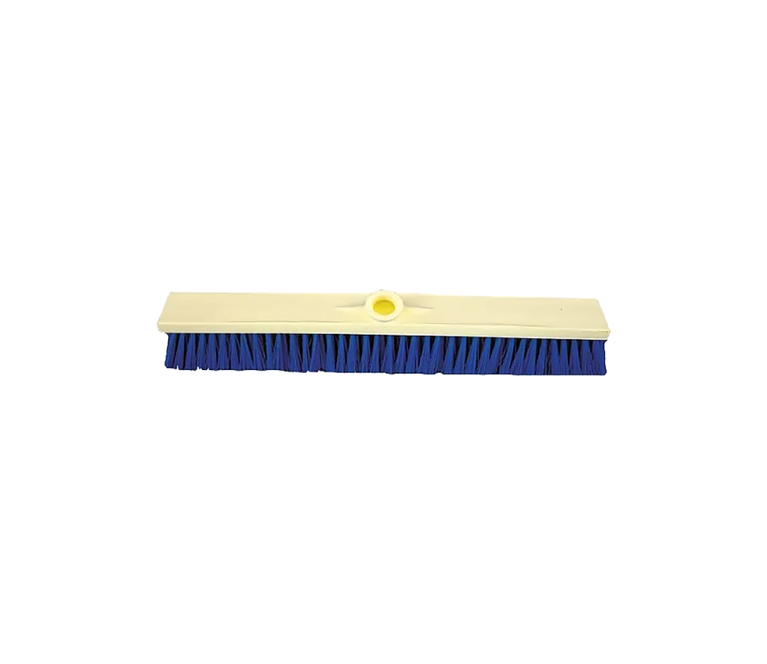 Balai fibre souple bleu - 60cm