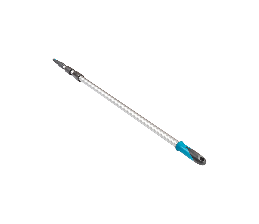 Manche télescopique aluminium - 4x1.25m