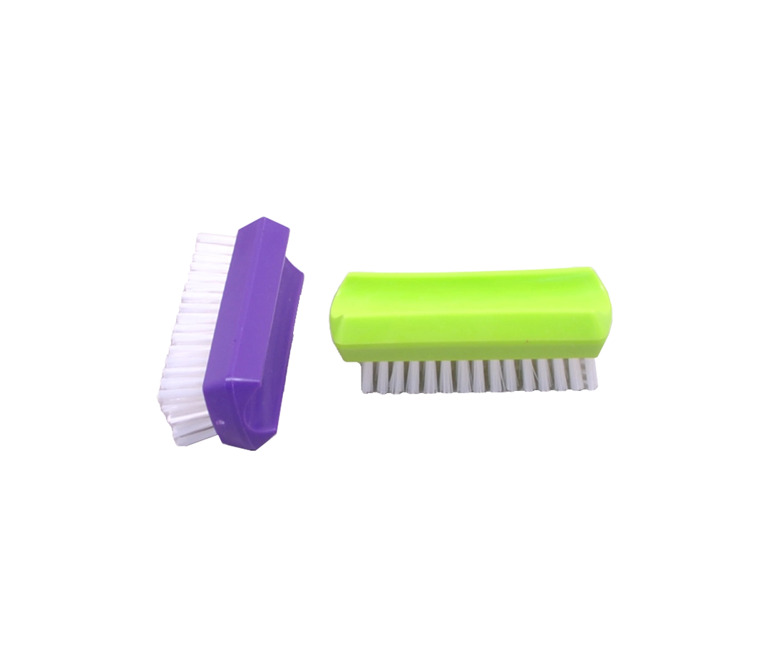 Brosse à ongles 1 face plastique