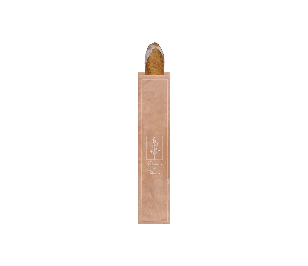 Sacs baguette kraft 48cm - x1000