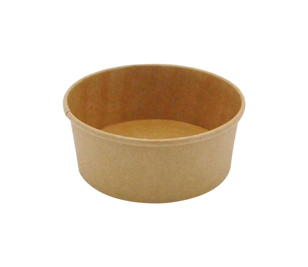 Bol à salade kraft brun 750ml - x50