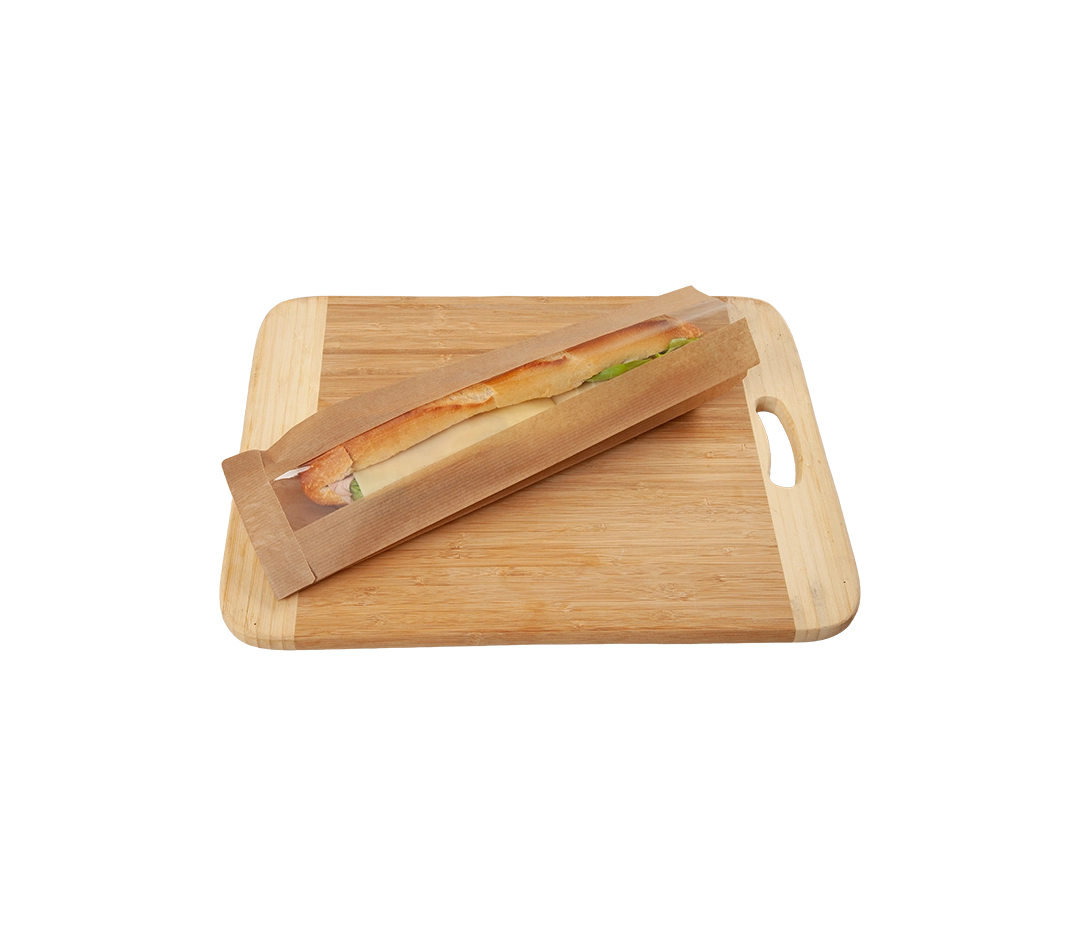 Sacs Sandwich Kraft Brun avec Fenêtre x2000