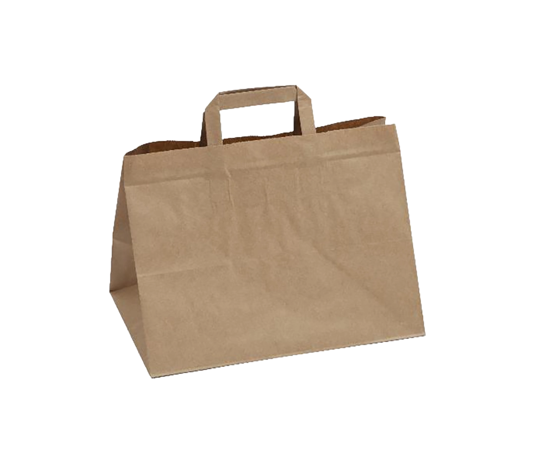 Sac Cabas Kraft Brun Anse 320x240mm x250
