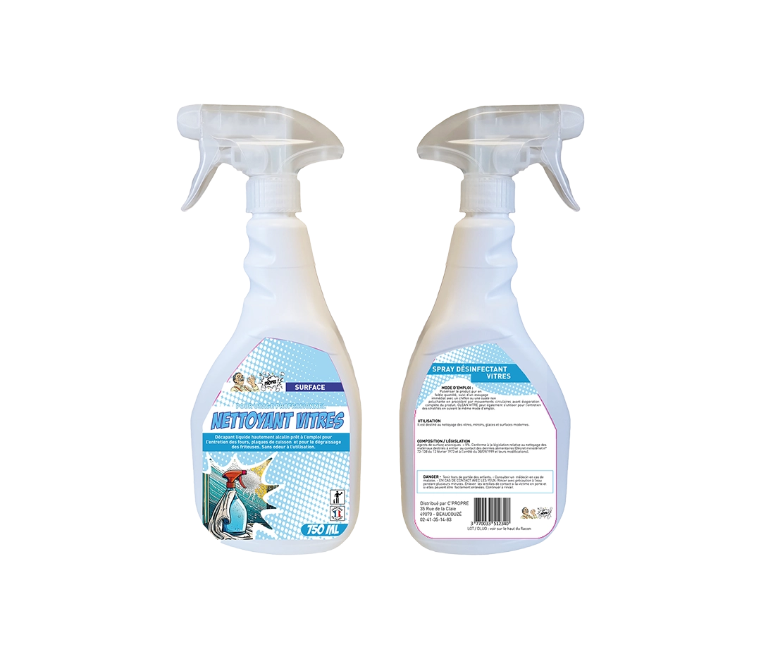 Liquide nettoyant vitre C'PROPRE  - 750ml