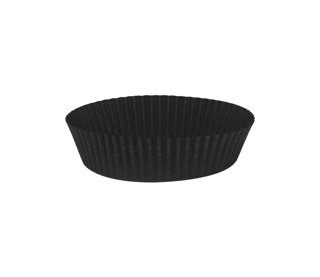 Caissettes Papier Noires B1207 - X1000