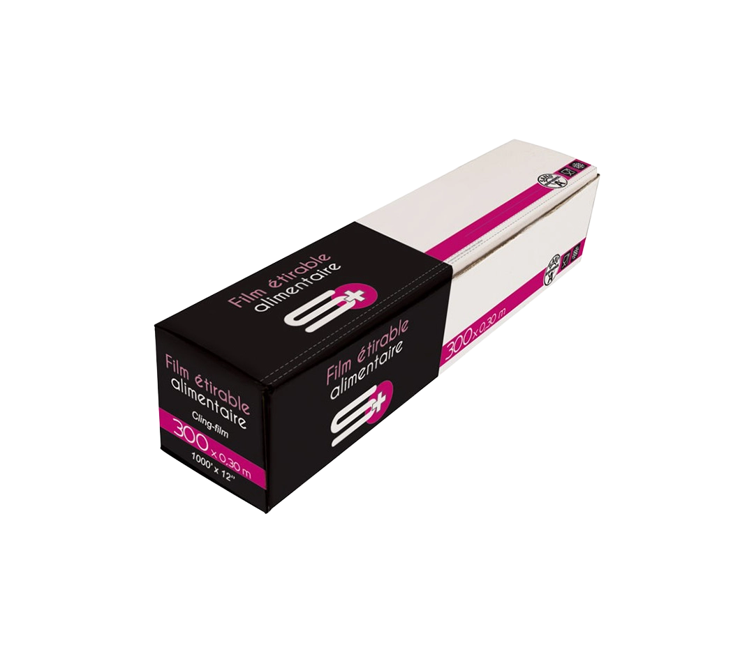 Film étirable 300x0.30 cutter zip