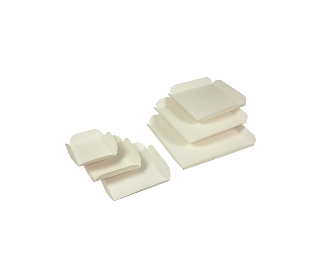 Carré rainé blanc de 15cm*15cm - x250