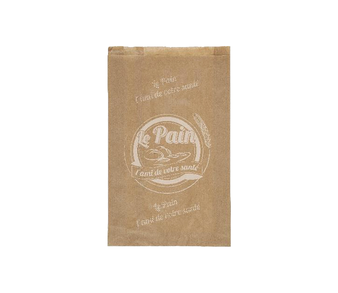 Sacs à pain beiges 255+65x410mm x250