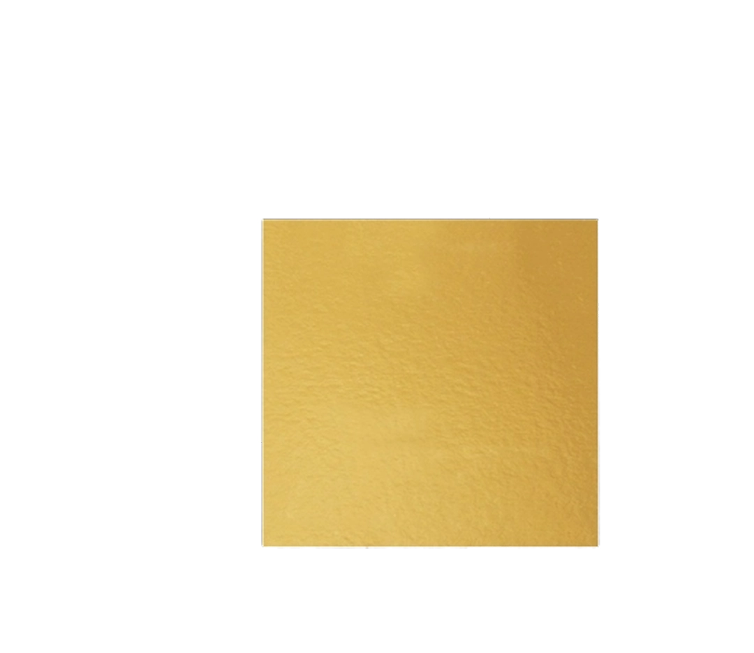 Carrés Or Blancs 16cm - x50