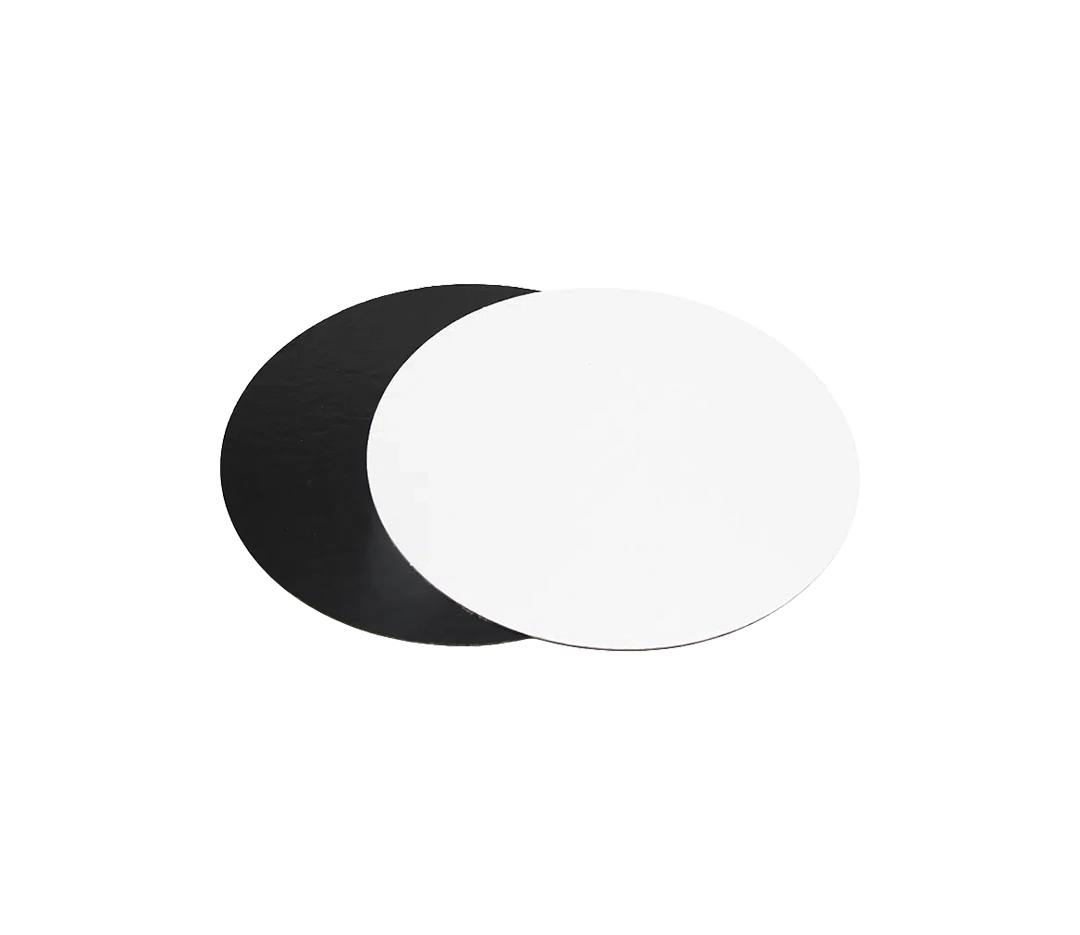 Rond Noir & Blanc 20cm - x50