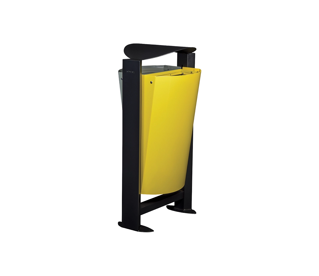 Corbeille sur pied - 2x60L
