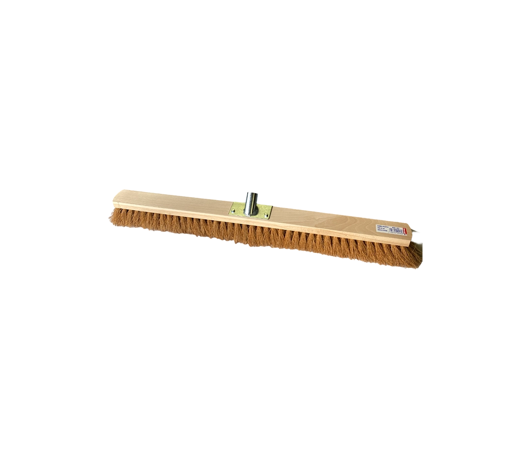 Balai coco douille métal - 80cm