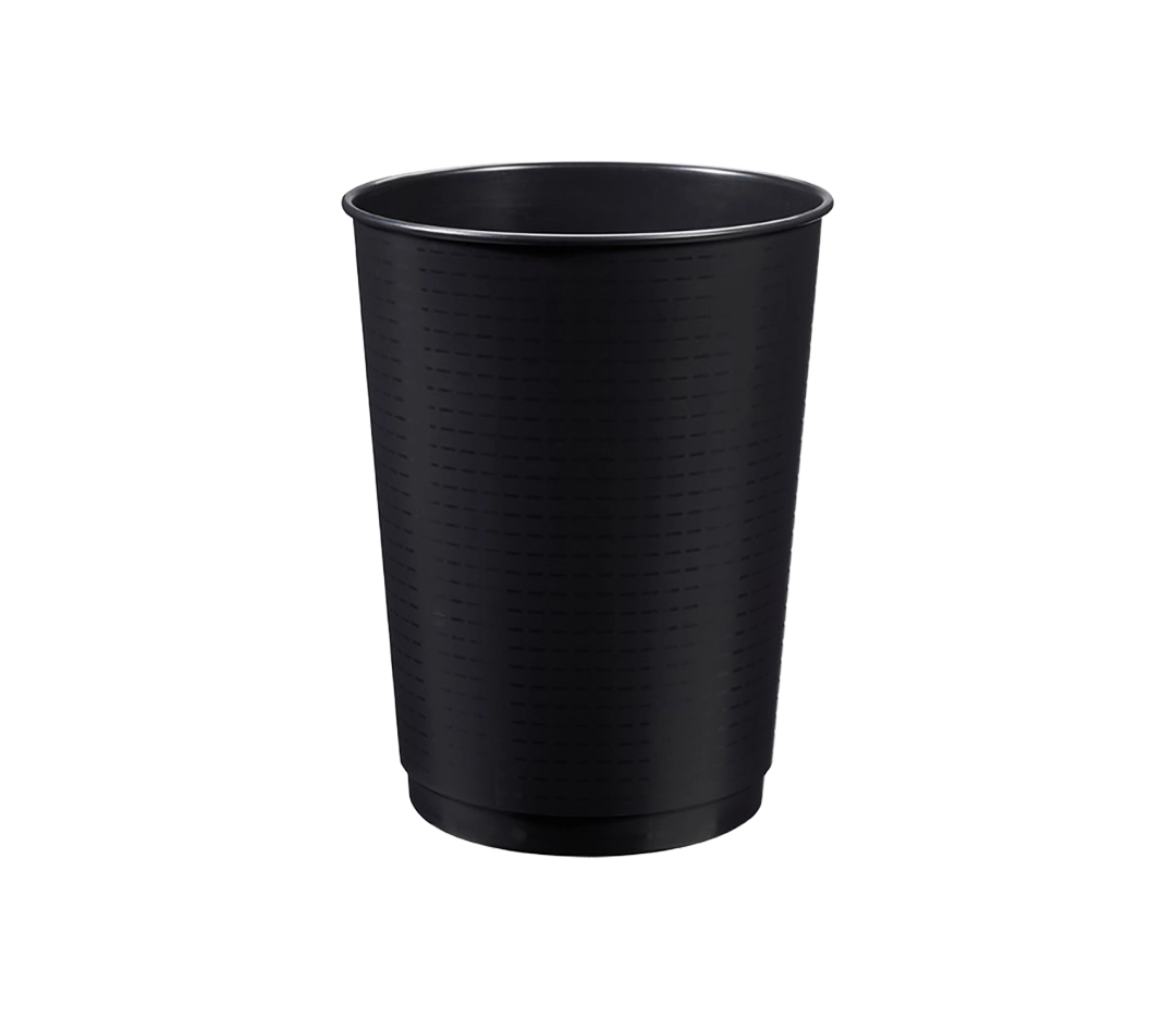 Corbeille a papier noire PEPS - 40L