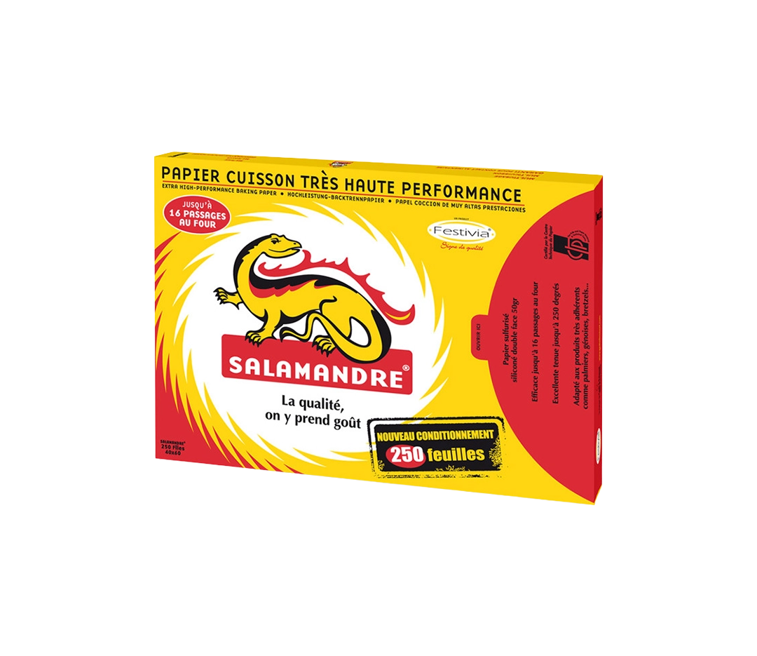 Papier cuisson SALAMANDRE 60cm*40cm - x250