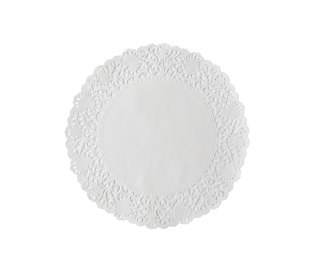 Dentelle blanche 22 cm - Paquet de 250