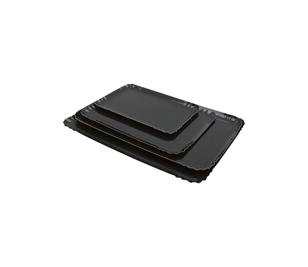 Plateau Traiteur Noir & Blanc 28x42 - x25