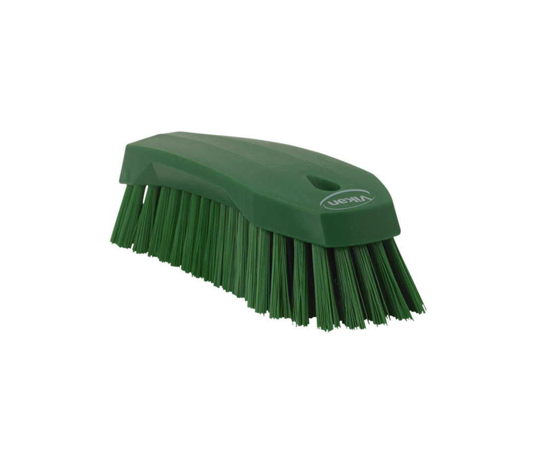 Brosse à main dur verte - 200mm
