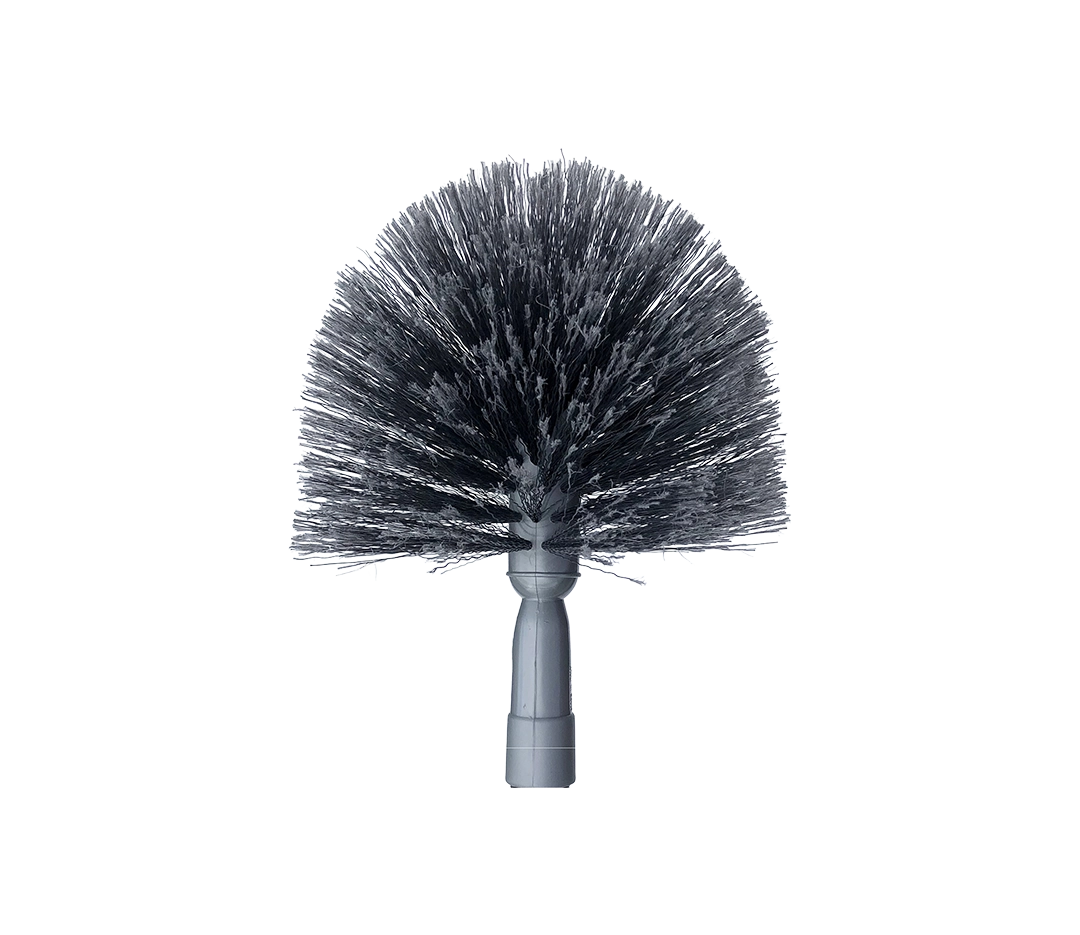 Brosse tête de loup 1/2 ronde