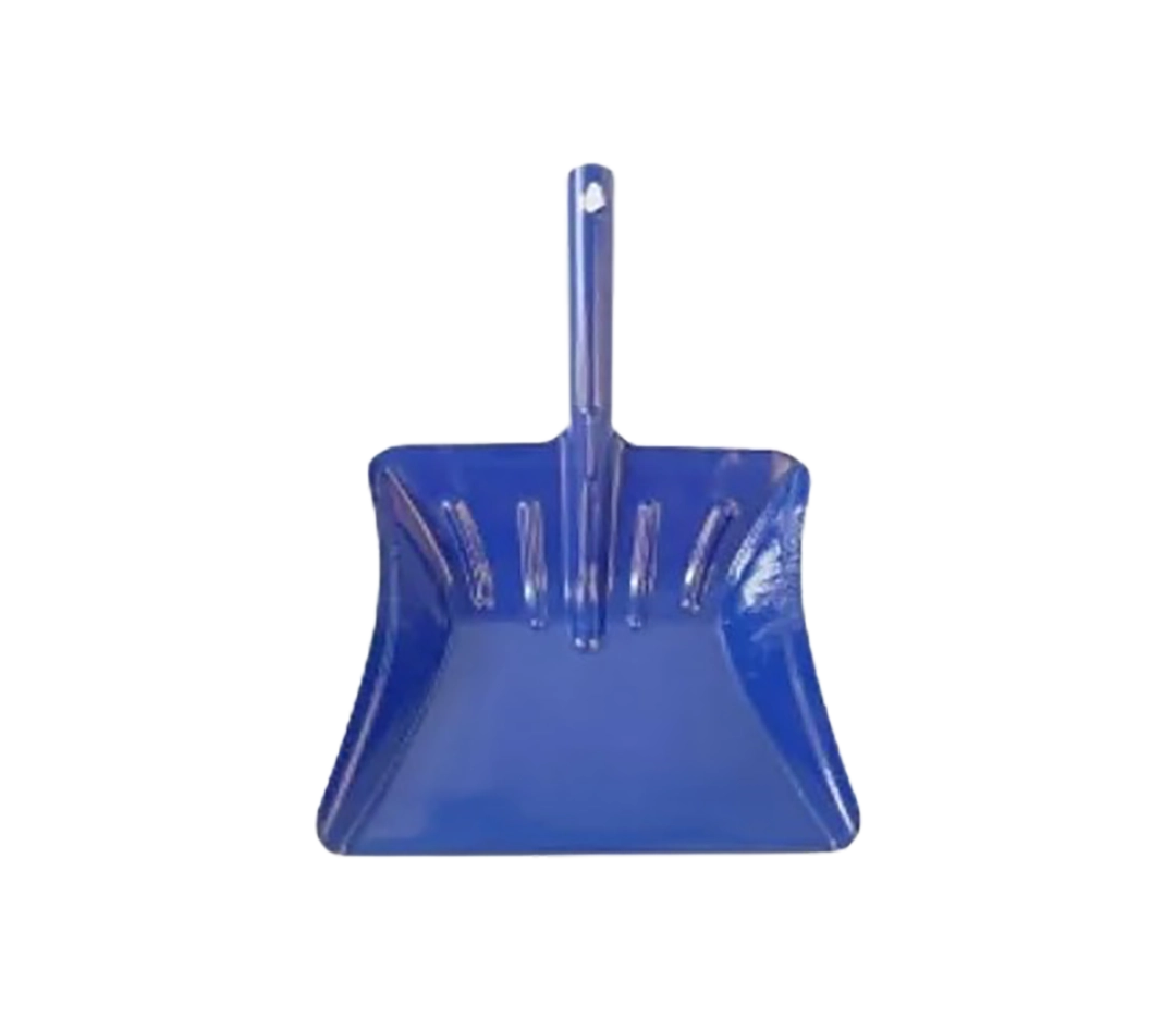Pelle bleue à poussière en métal