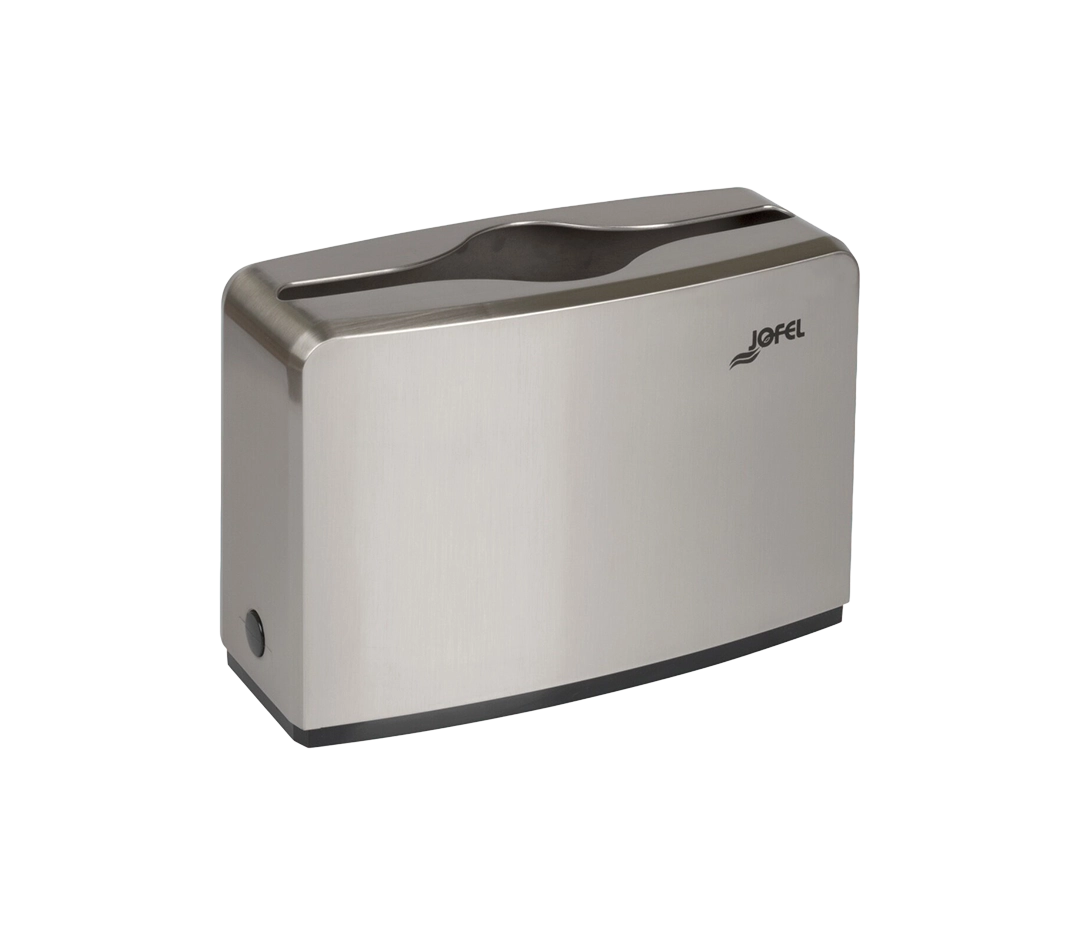 Distributeur Essuie main plie ABS nickelé satine