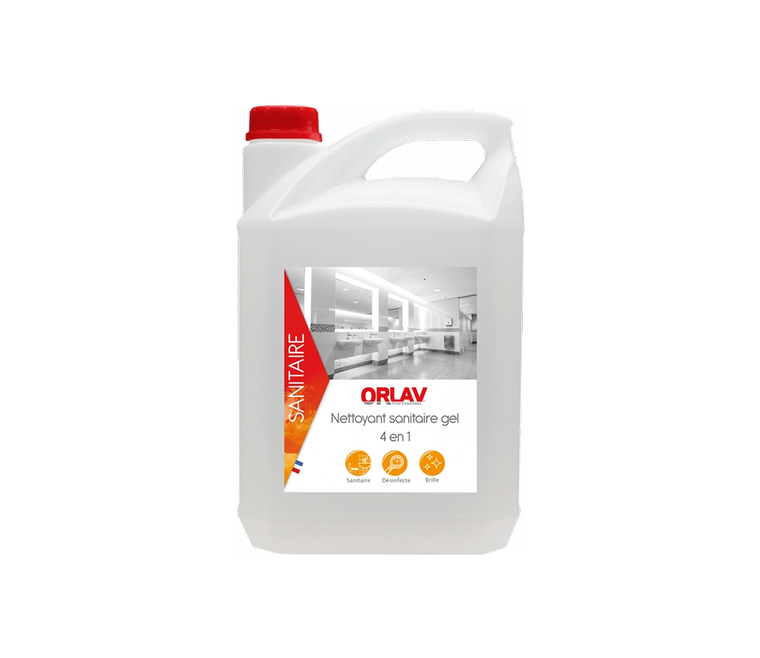Nettoyant gel sanitaire WC 4 en 1 - 1L
