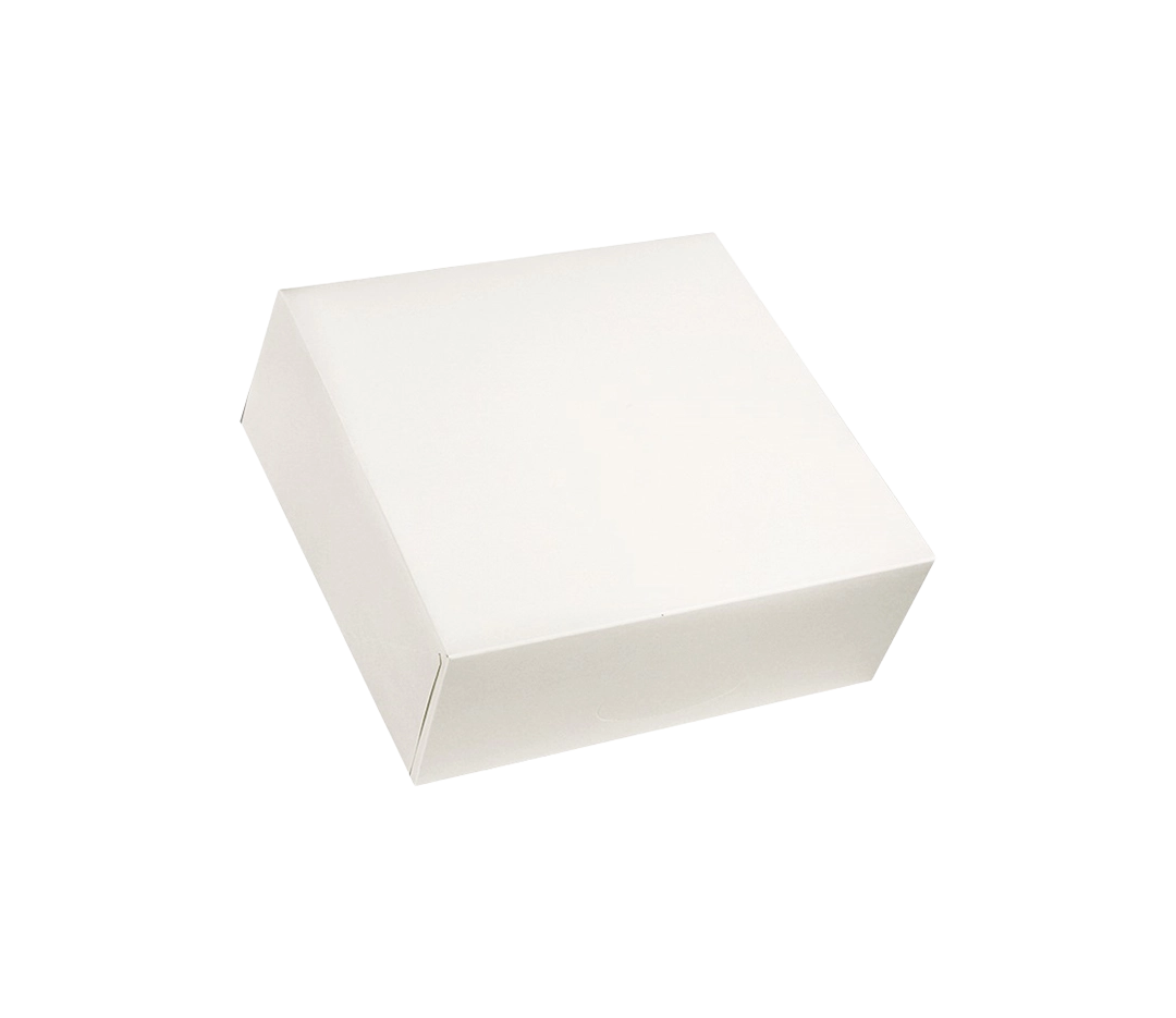 Boîte pâtissière blanche 28x8cm - x50
