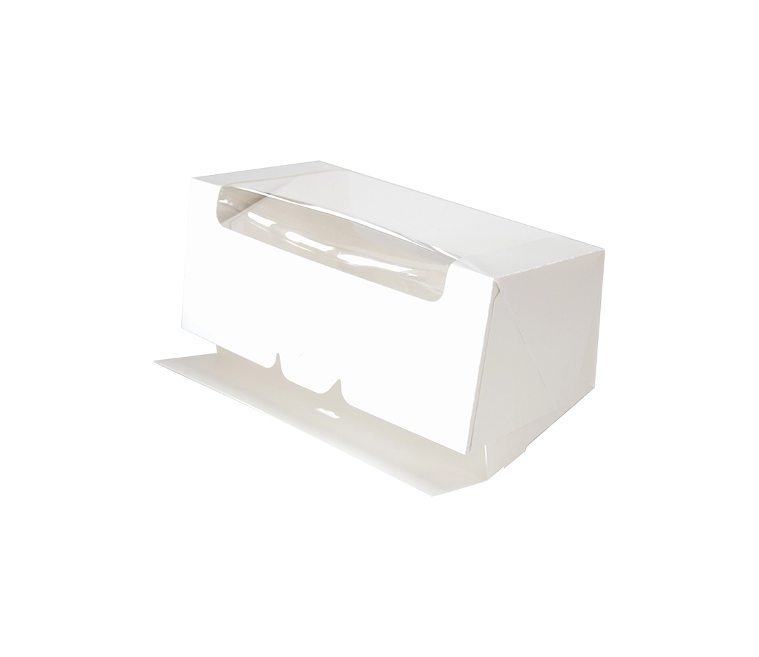 Boîte bûche avec fenêtre 20cm - x25