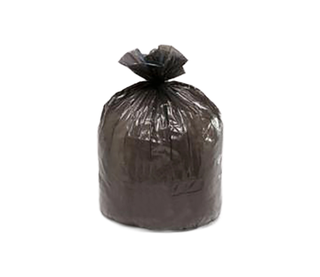 Sacs poubelles noirs PEBD 130L - x25