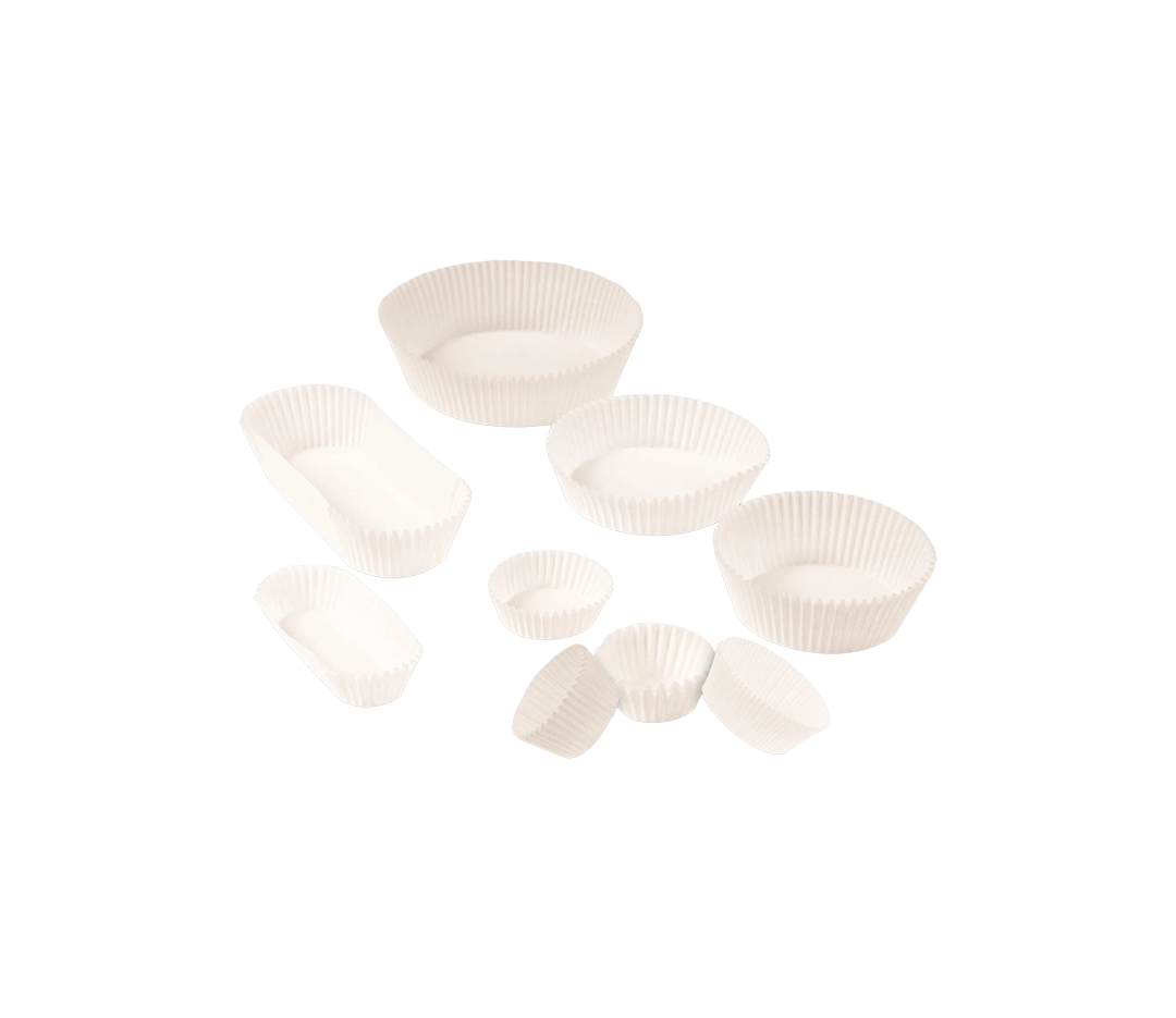 Caissette papier blanche 1208 - x1000