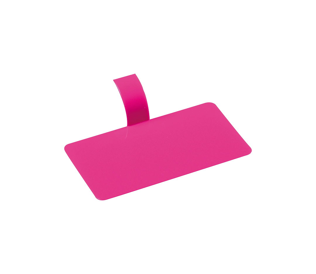 Rectangle Fuchsia 10x5,5cm - x100