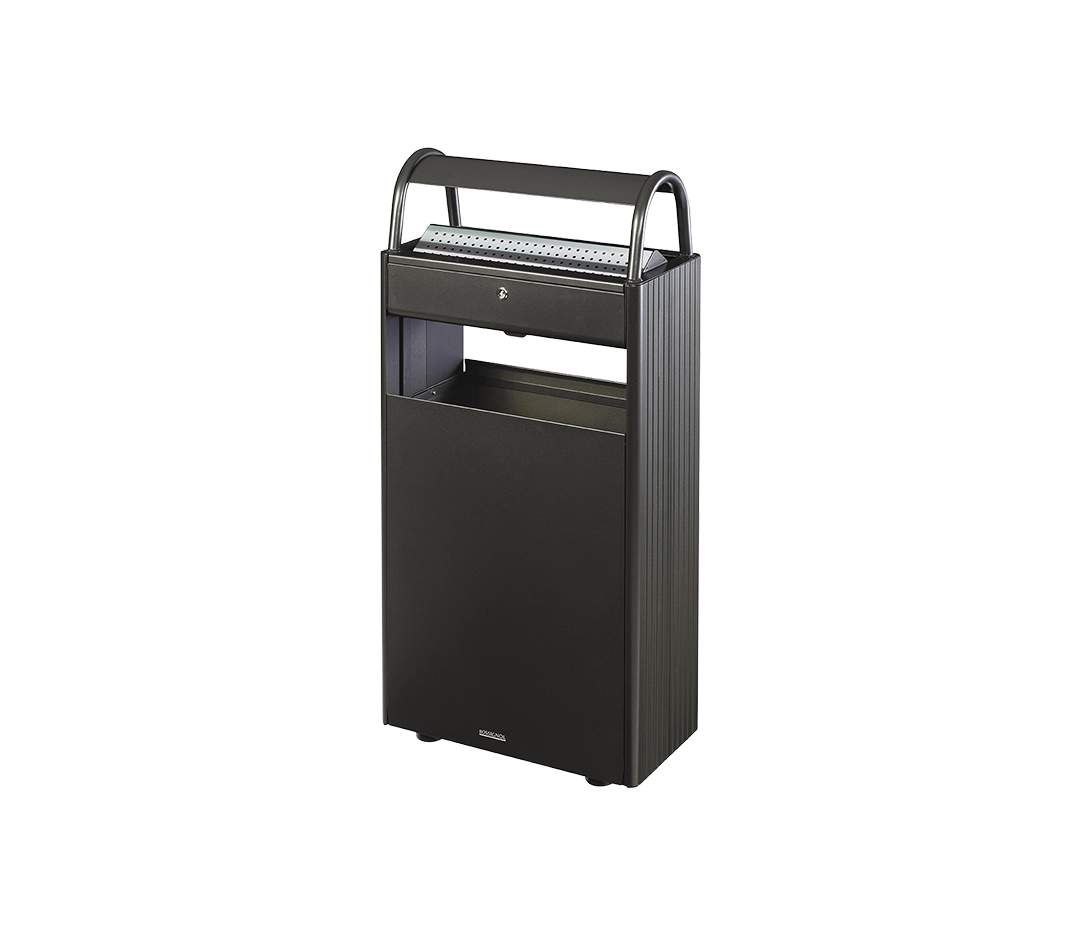 Corbeille avec cendrier KOPA - 60L
