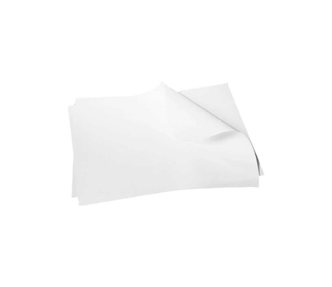 Papier mousseline blanc 60x40 - Rame de 7,20kg