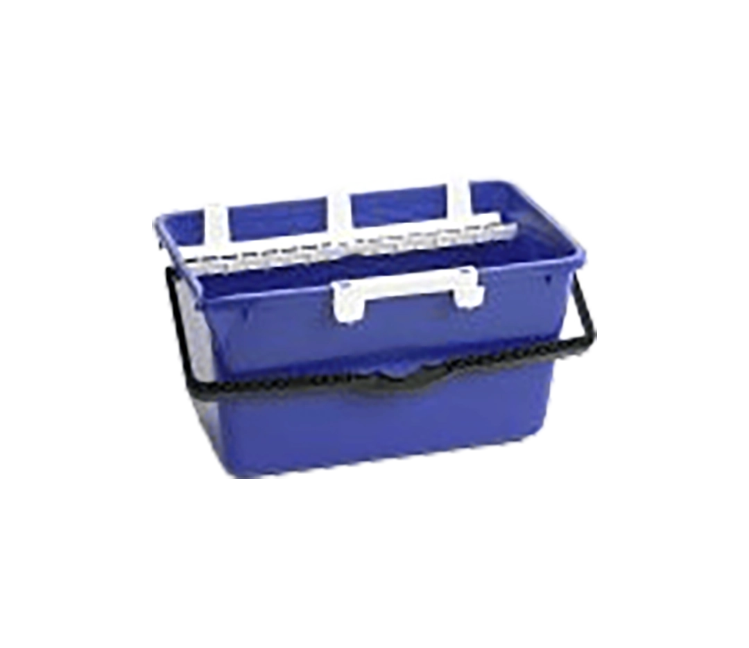 Seau rectangulaire bleu - 18L