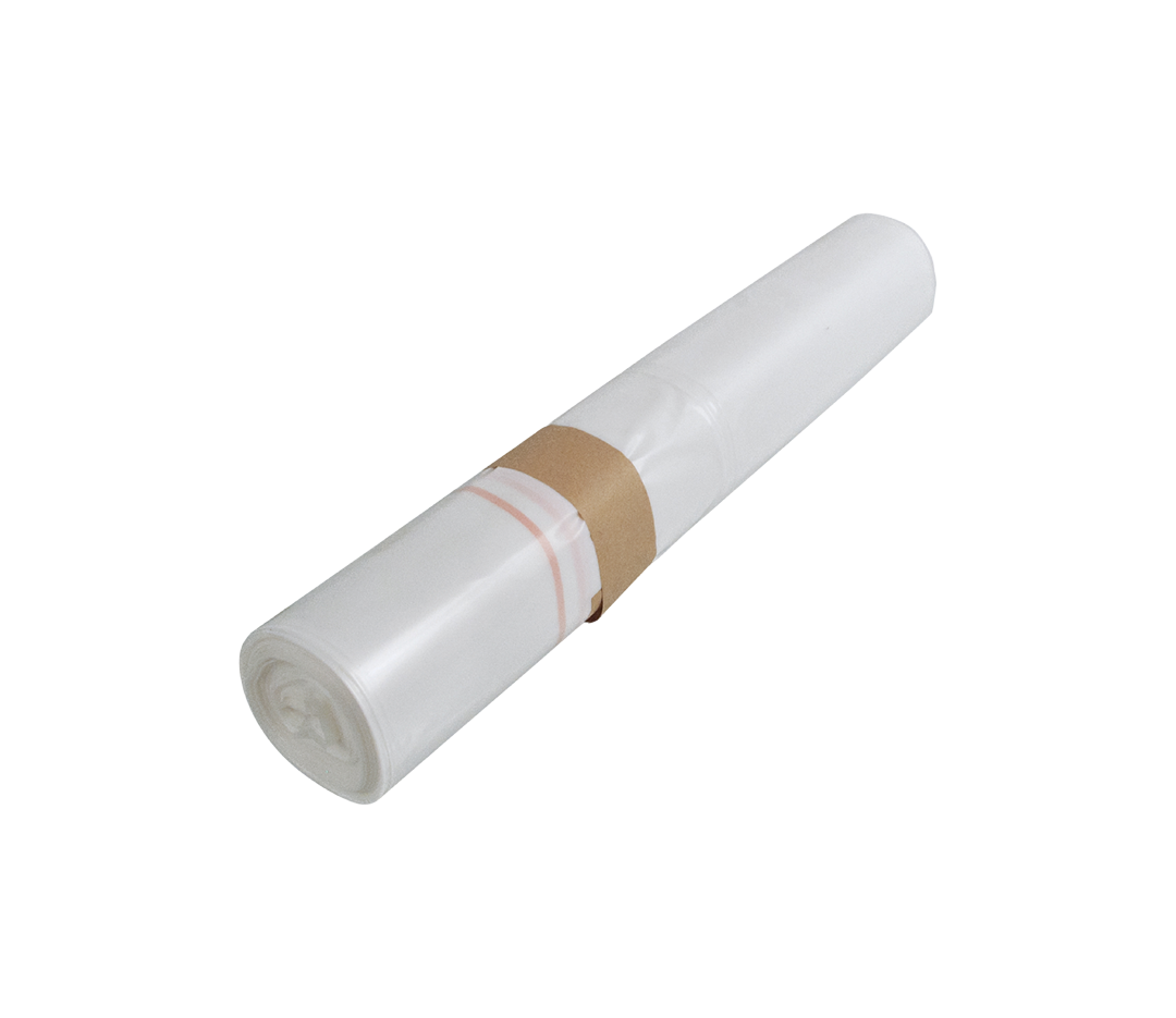 Sacs poubelle PEBD transparents 130L - x25