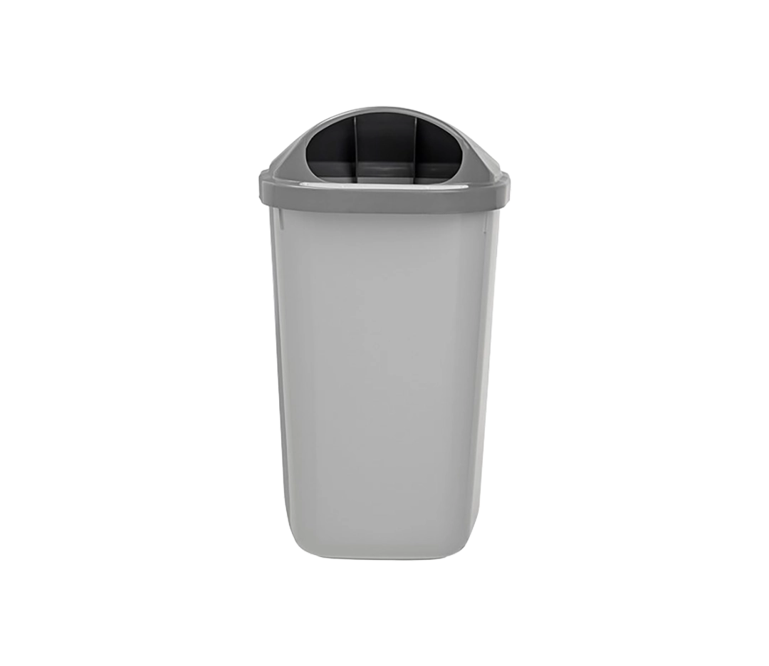 Corbeille murale gris XERIOS - 50L
