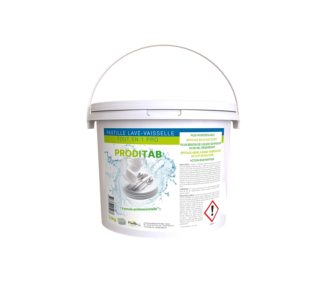 Pastille lave vaisselle 2,4kg - x150