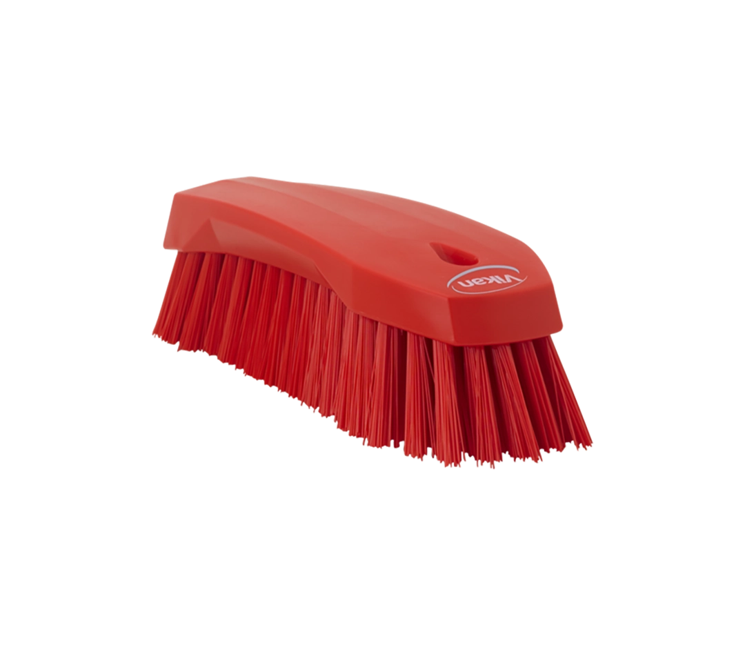 Brosse à main dur rouge 200mm