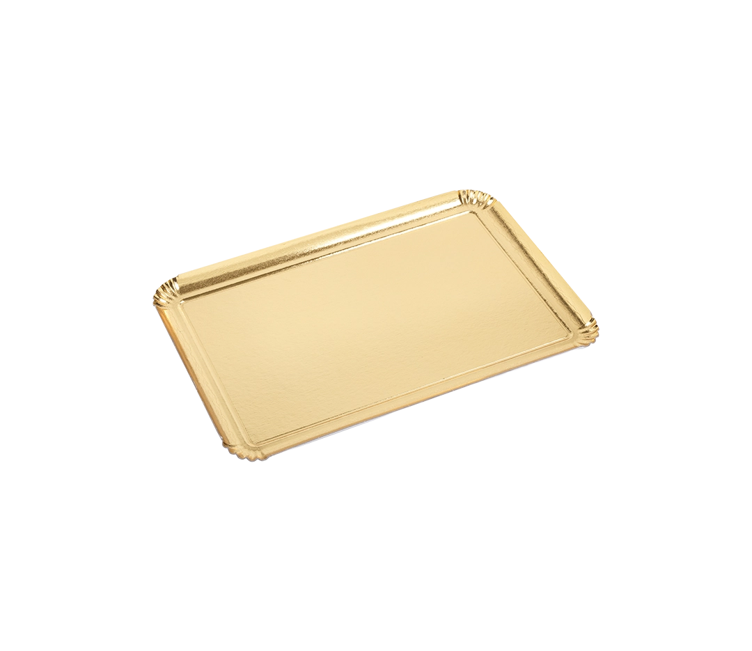 Plateau Traiteur Or 28x42cm - x25