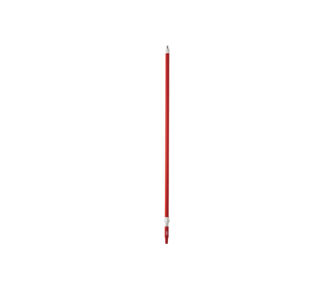 Manche télescopique rouge 1600-2780mm